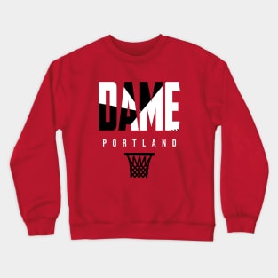 Dame Portland Basketball Crewneck Sweatshirt